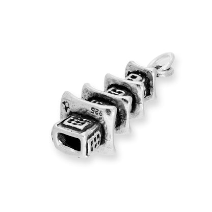 Sterling Silver Pagoda Charm