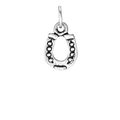 Sterling Silver Lucky Horseshoe Charm