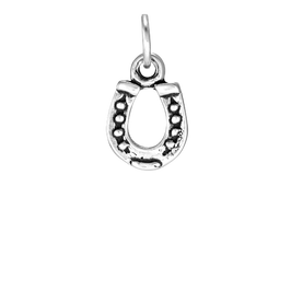 Sterling Silver Lucky Horseshoe Charm