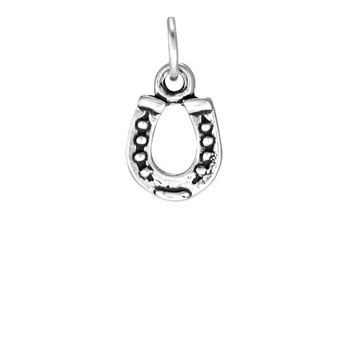 Sterling Silver Lucky Horseshoe Charm