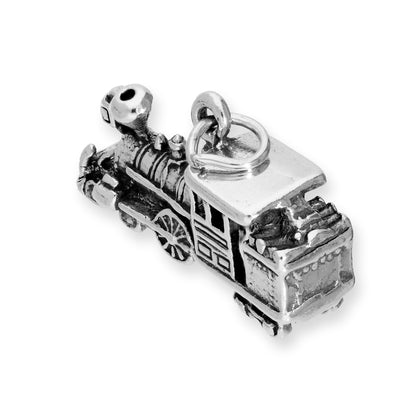 Sterling Silver Locomotive Charm