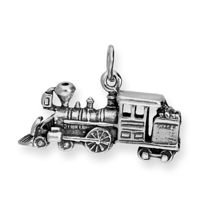 Sterling Silver Locomotive Charm
