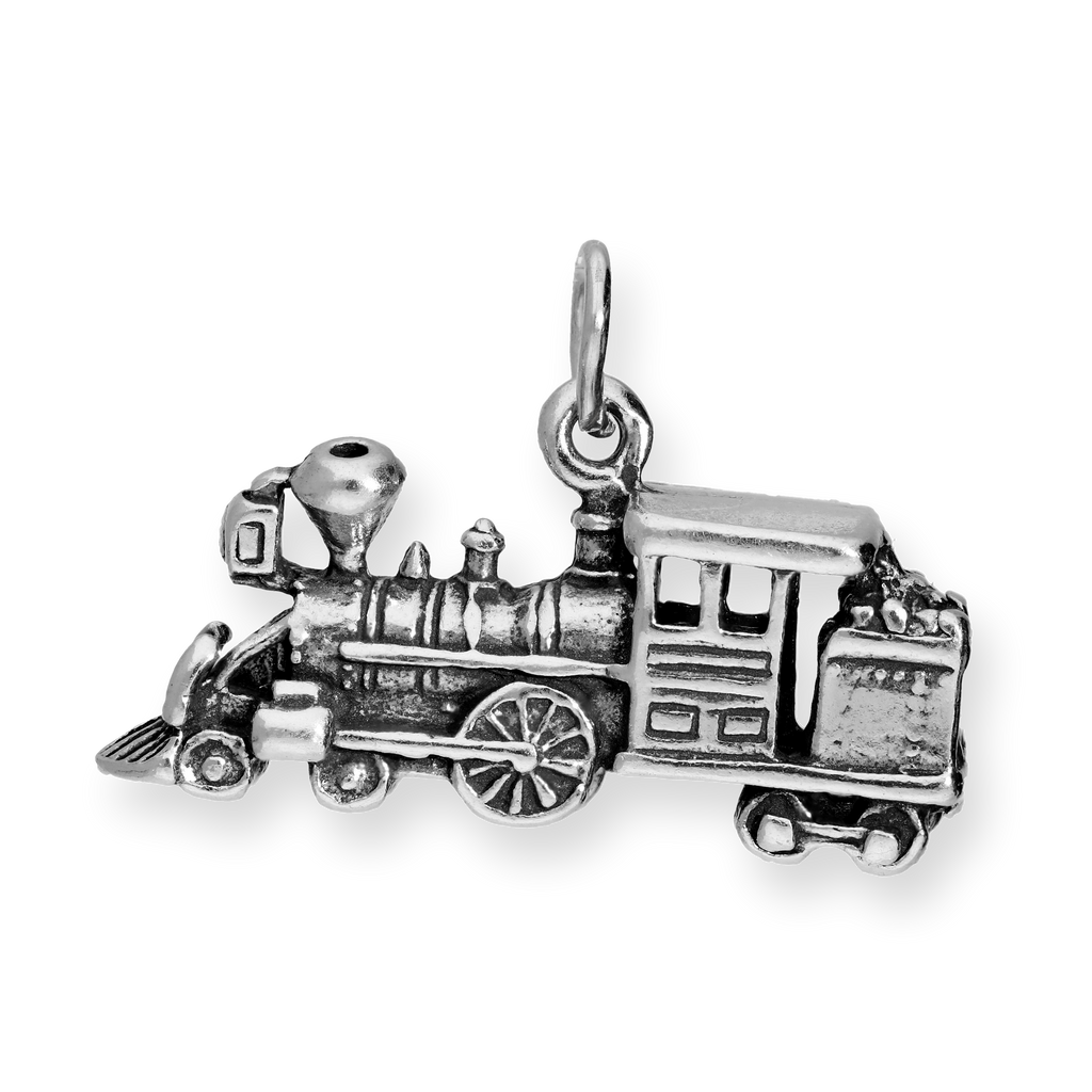 Sterling Silver Locomotive Charm