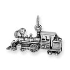 Sterling Silver Locomotive Charm