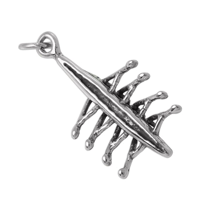 Sterling Silver Rowers Charm