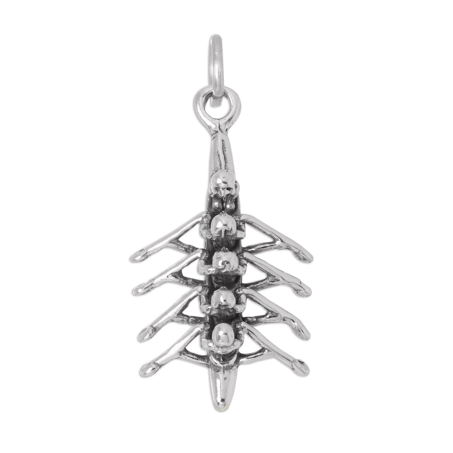 Sterling Silver Rowers Charm
