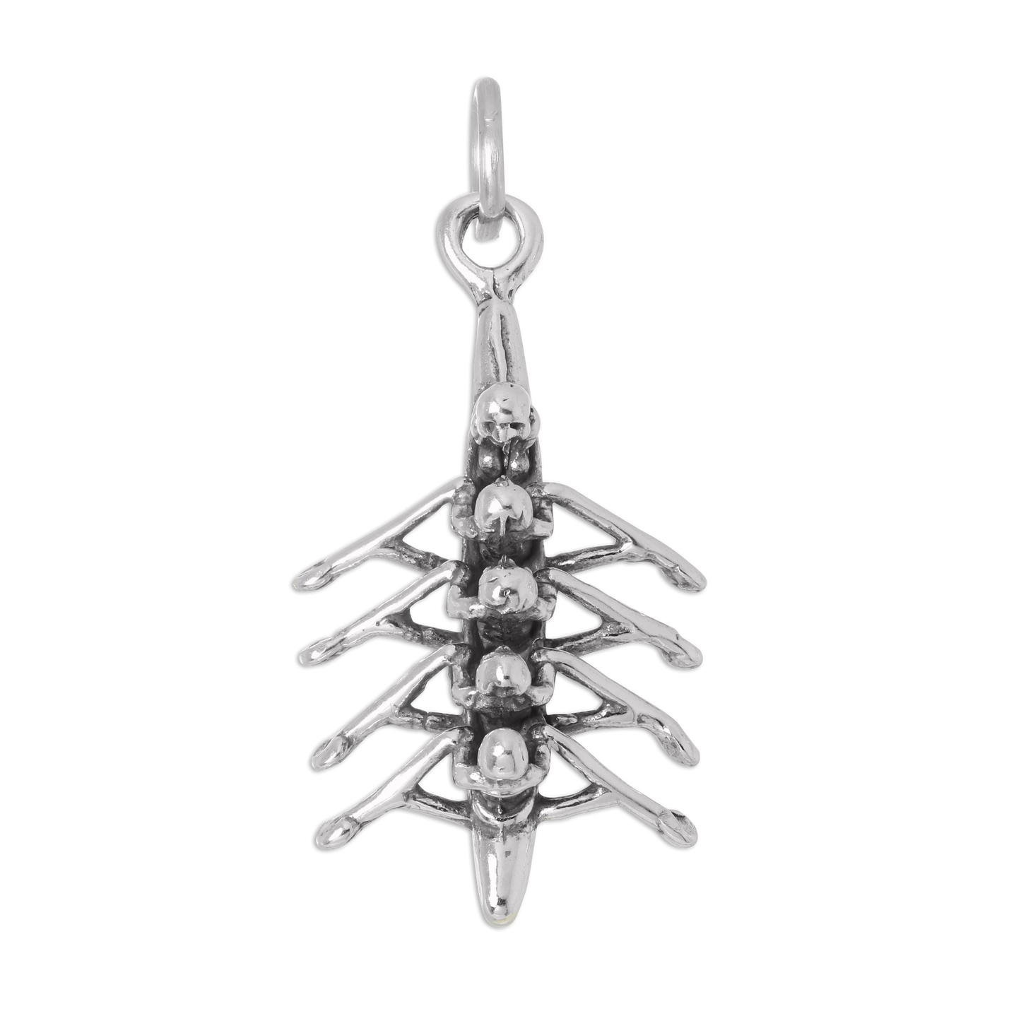 Sterling Silver Rowers Charm