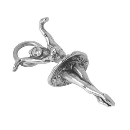 Sterling Silver Ballerina Charm