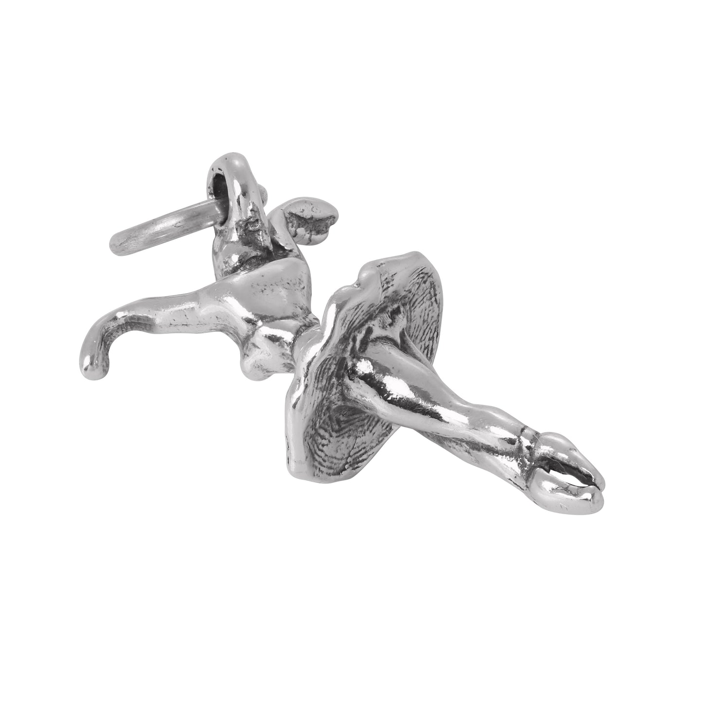 Sterling Silver Ballerina Charm