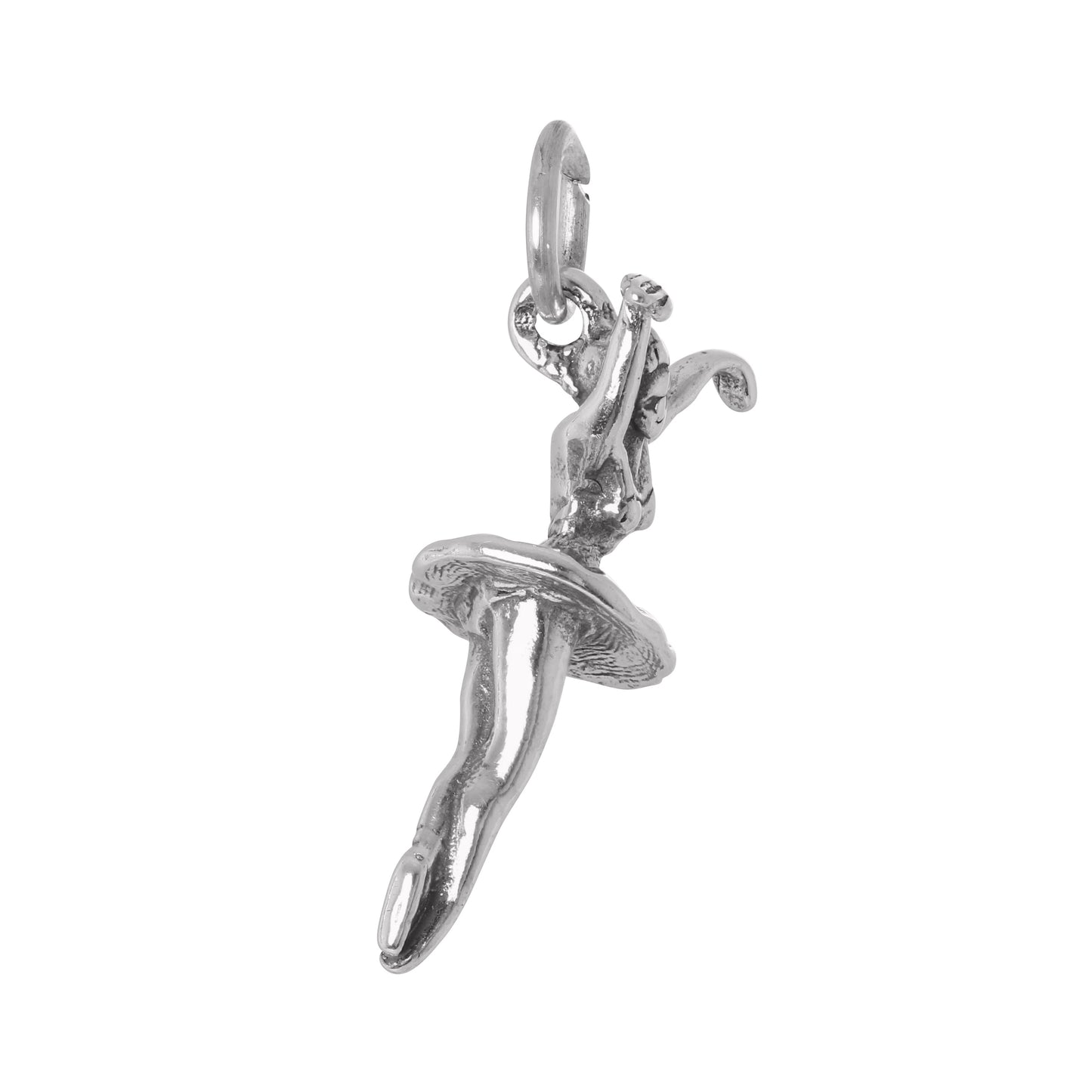 Sterling Silver Ballerina Charm