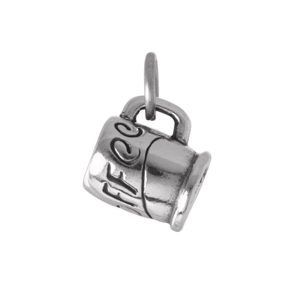Sterling Silver Coffee Cup Charm