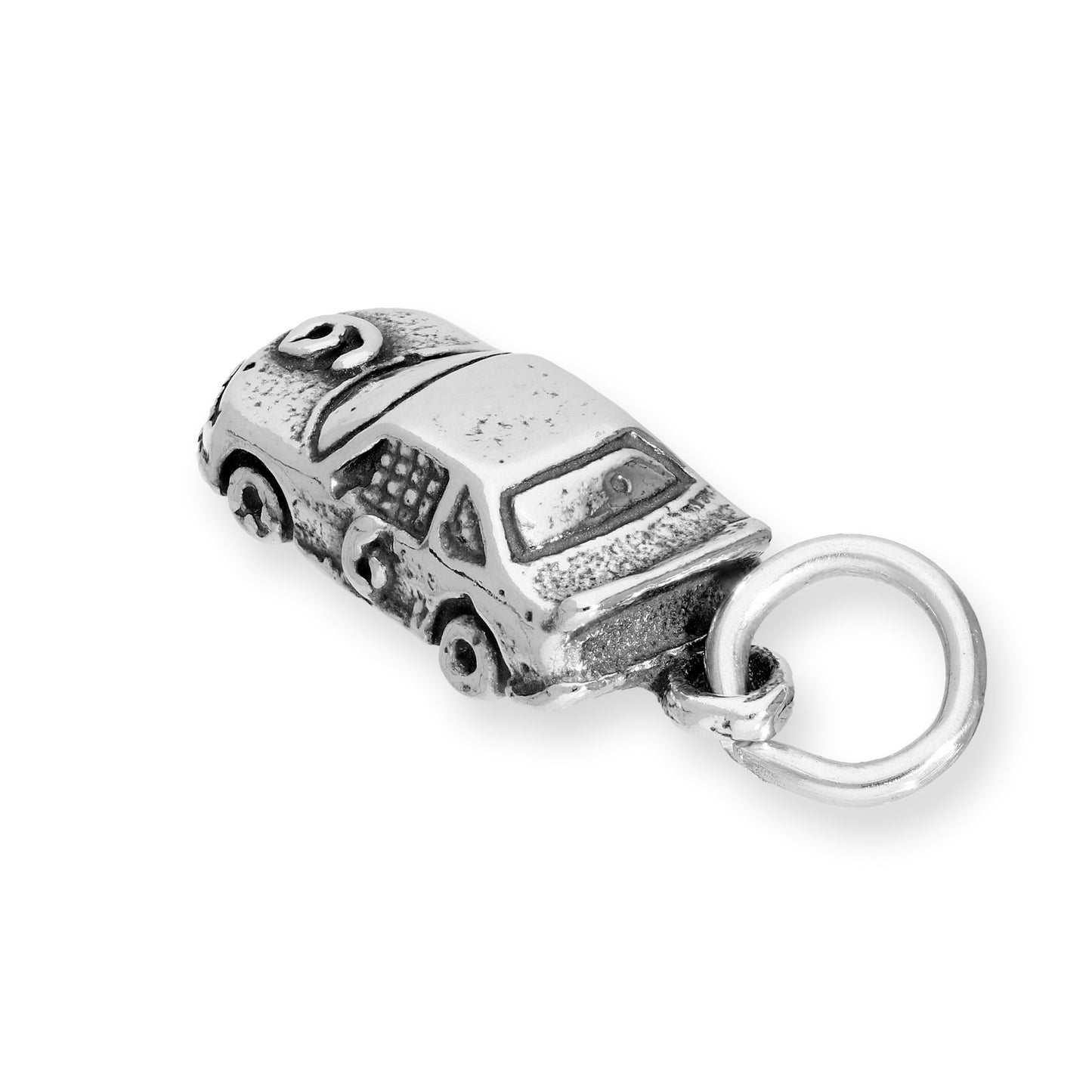 Sterling Silver Race Car Charm