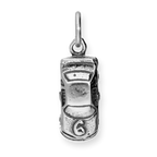 Sterling Silver Race Car Charm