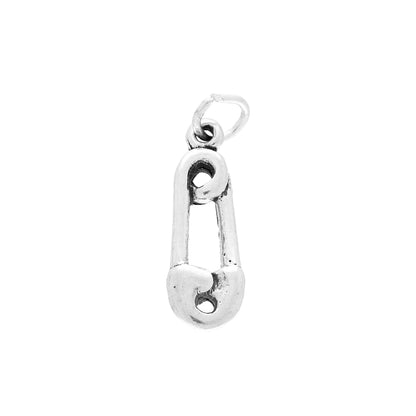 Sterling Silver Safety Pin Charm