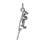 Sterling Silver 3D Otter Charm
