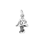 Sterling Silver Toad Stool Charm