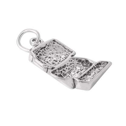 Sterling Silver Computer Charm