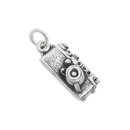 Sterling Silver Camera Charm