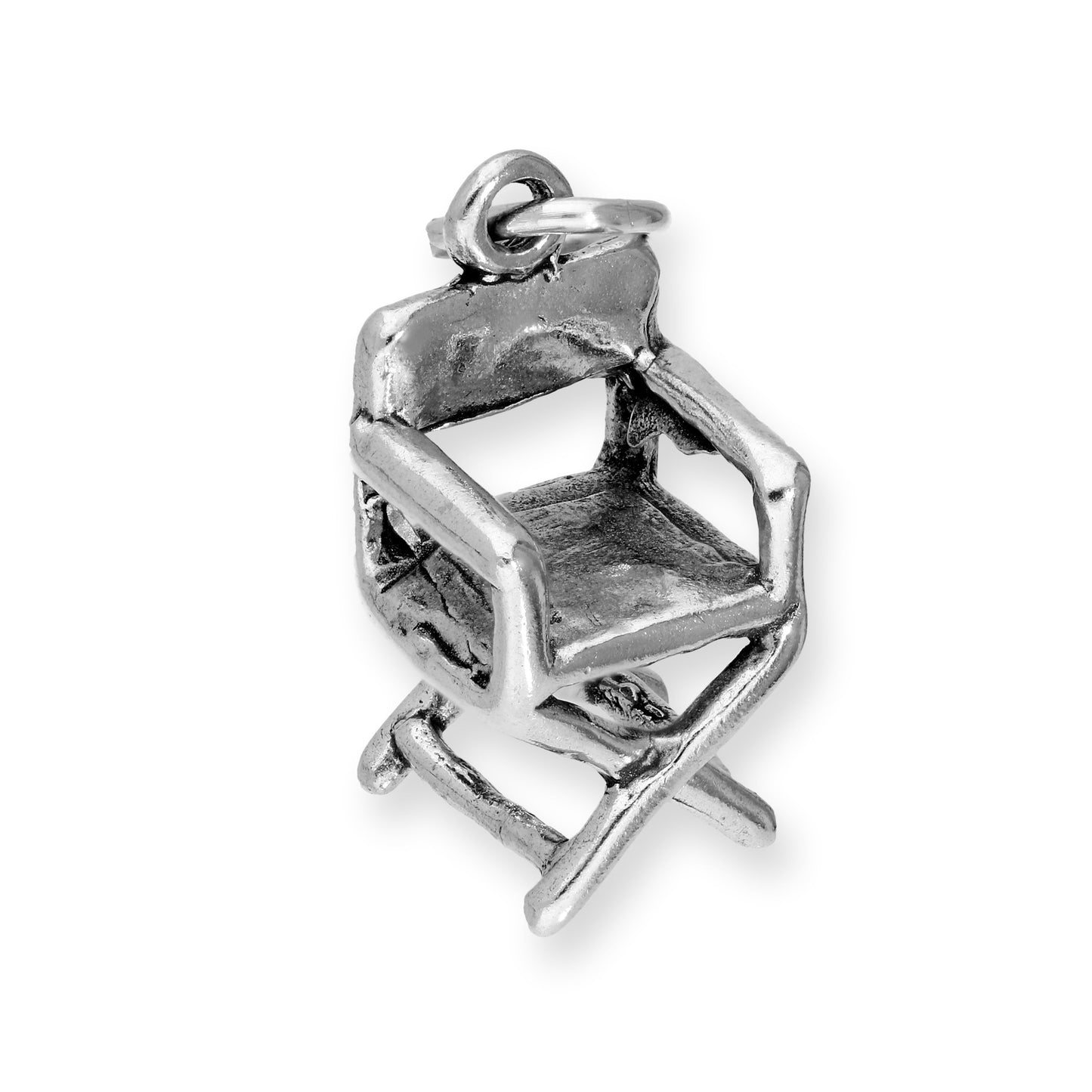 Sterling Silver Directors Chair Charm