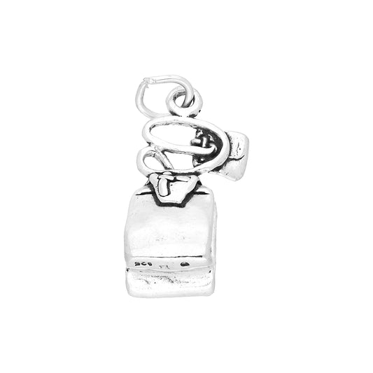 Sterling Silver Tea Bag Charm