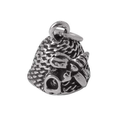 Sterling Silver Bee Hive Charm