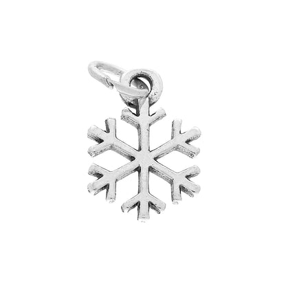 Sterling Silver Snowflake Charm