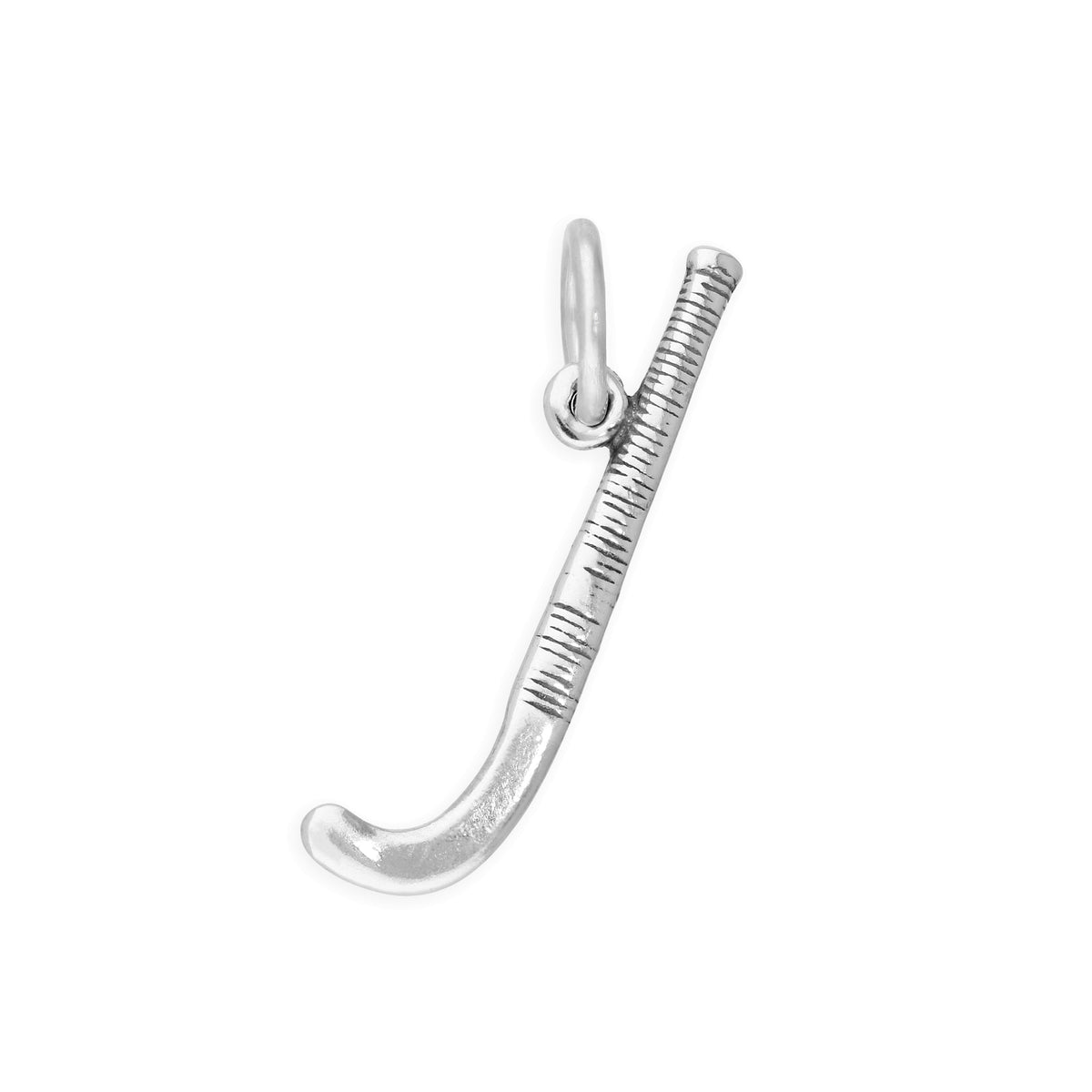 Sterling Silver Hockey Stick Charm