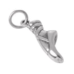 Sterling Silver Ballet Shoe and Foot Charm