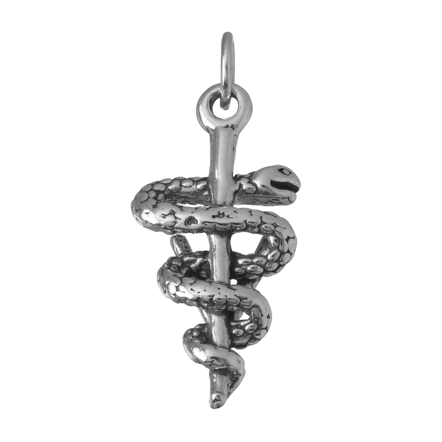 Sterling Silver 3D Vet Charm