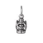 Sterling Silver 3D Lantern Charm