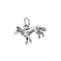 Sterling Silver 3D German Shepherd Charm