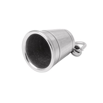 Sterling Silver 3D Thimble Charm