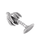 Sterling Silver 3D Palm Tree Charm