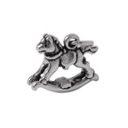 Sterling Silver 3D Traditional Rocking Horse Charm