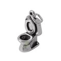 Sterling Silver 3D Loo Charm