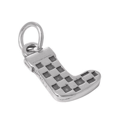 Sterling Silver Christmas Stocking Charm