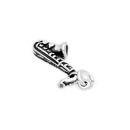 Sterling Silver Saxophone Charm