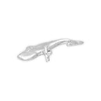 Sterling Silver Sperm Whale Charm