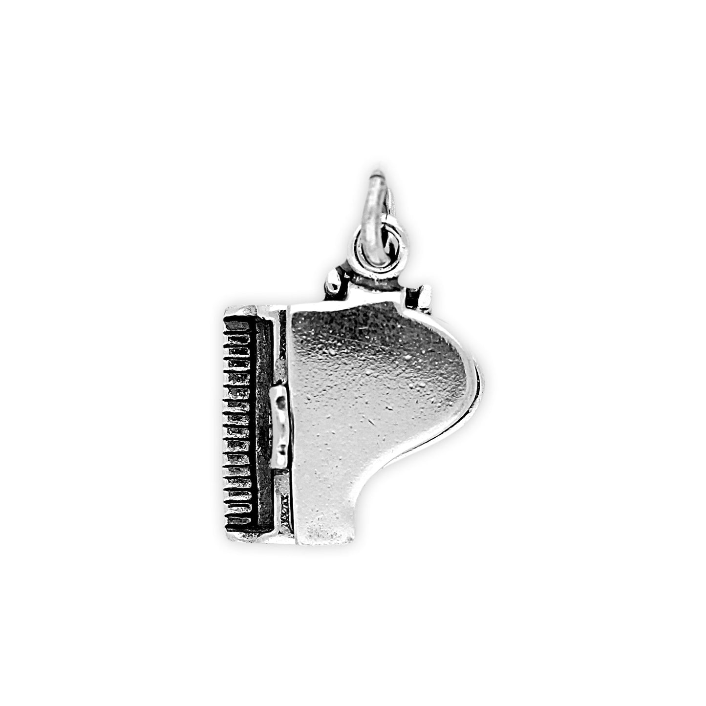 Sterling Silver Opening Grand Piano Charm
