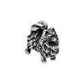 Sterling Silver Pomeranian Dog Charm