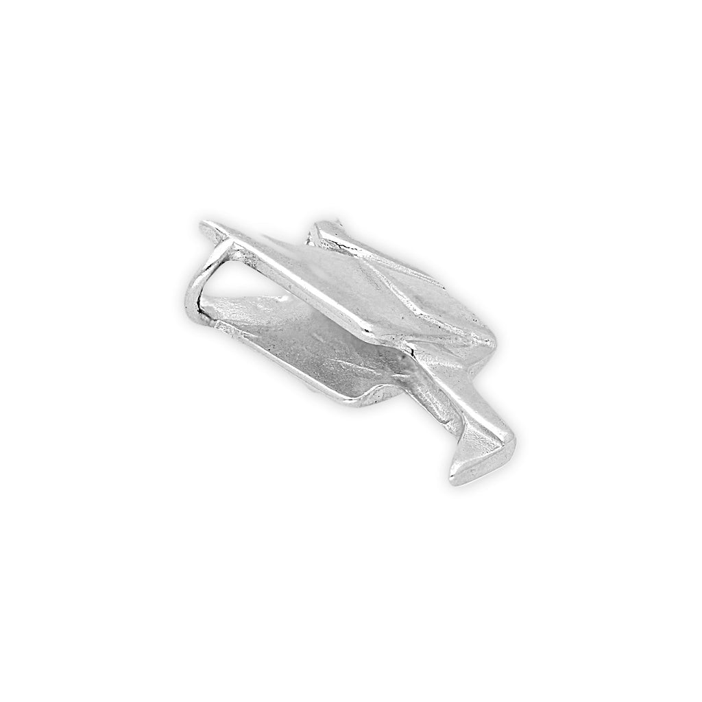 Sterling Silver Origami Crane Charm
