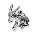 Sterling Silver Donkey Charm