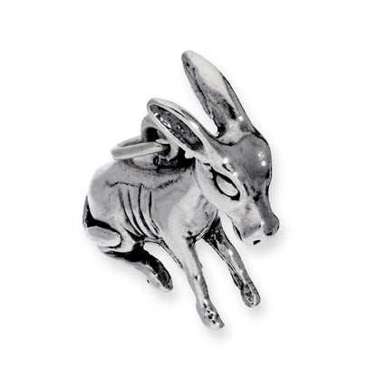 Sterling Silver Donkey Charm