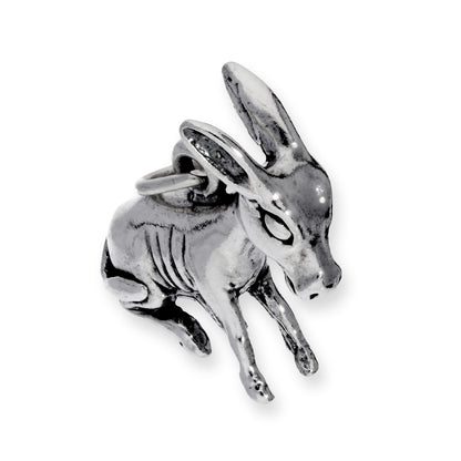 Sterling Silver Donkey Charm