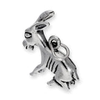 Sterling Silver Donkey Charm