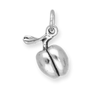 Sterling Silver Peach Charm