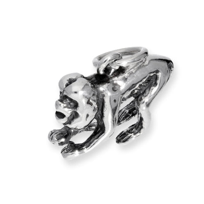 Sterling Silver Howler Monkey Charm