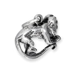 Sterling Silver Howler Monkey Charm