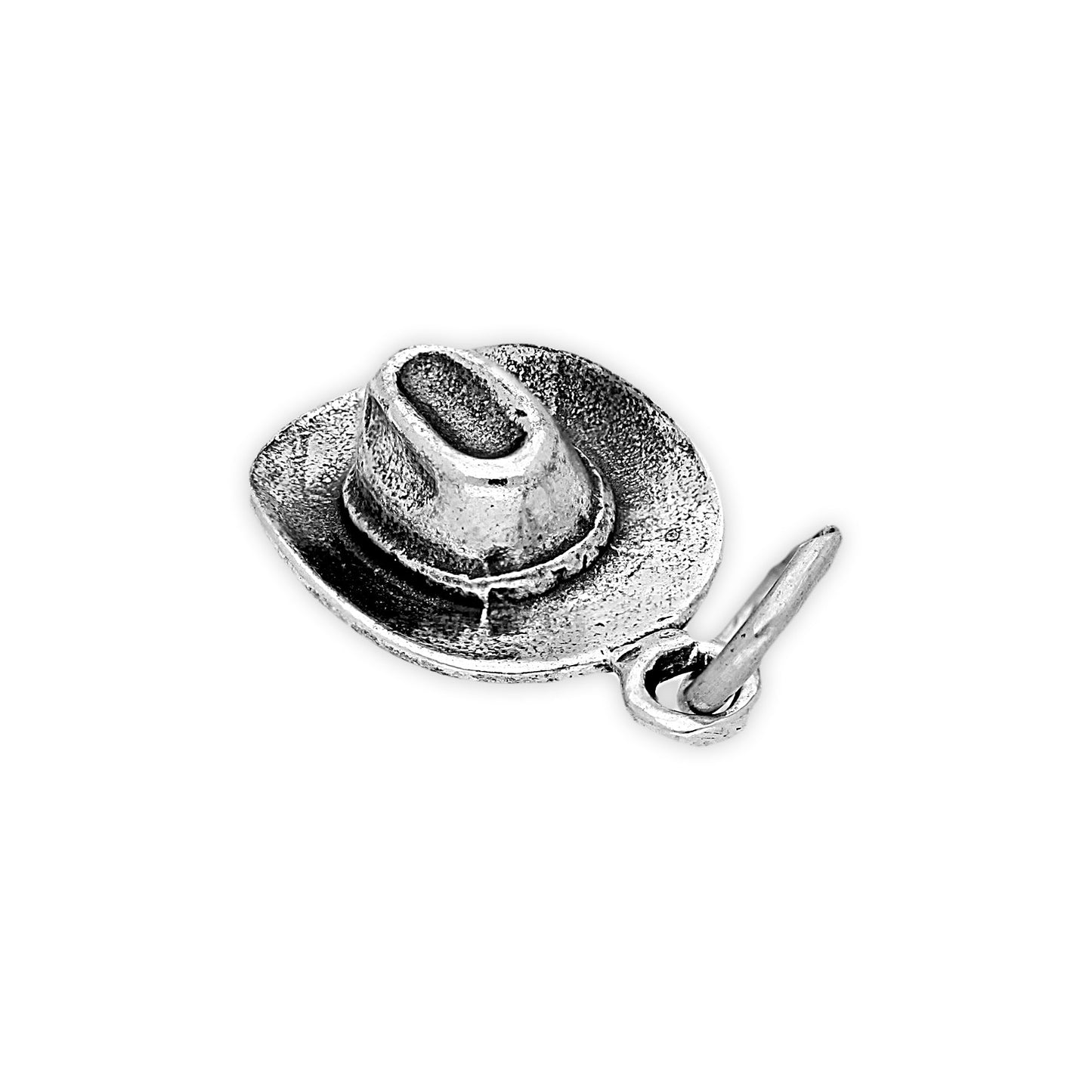 Sterling Silver Cowboy Hat Charm