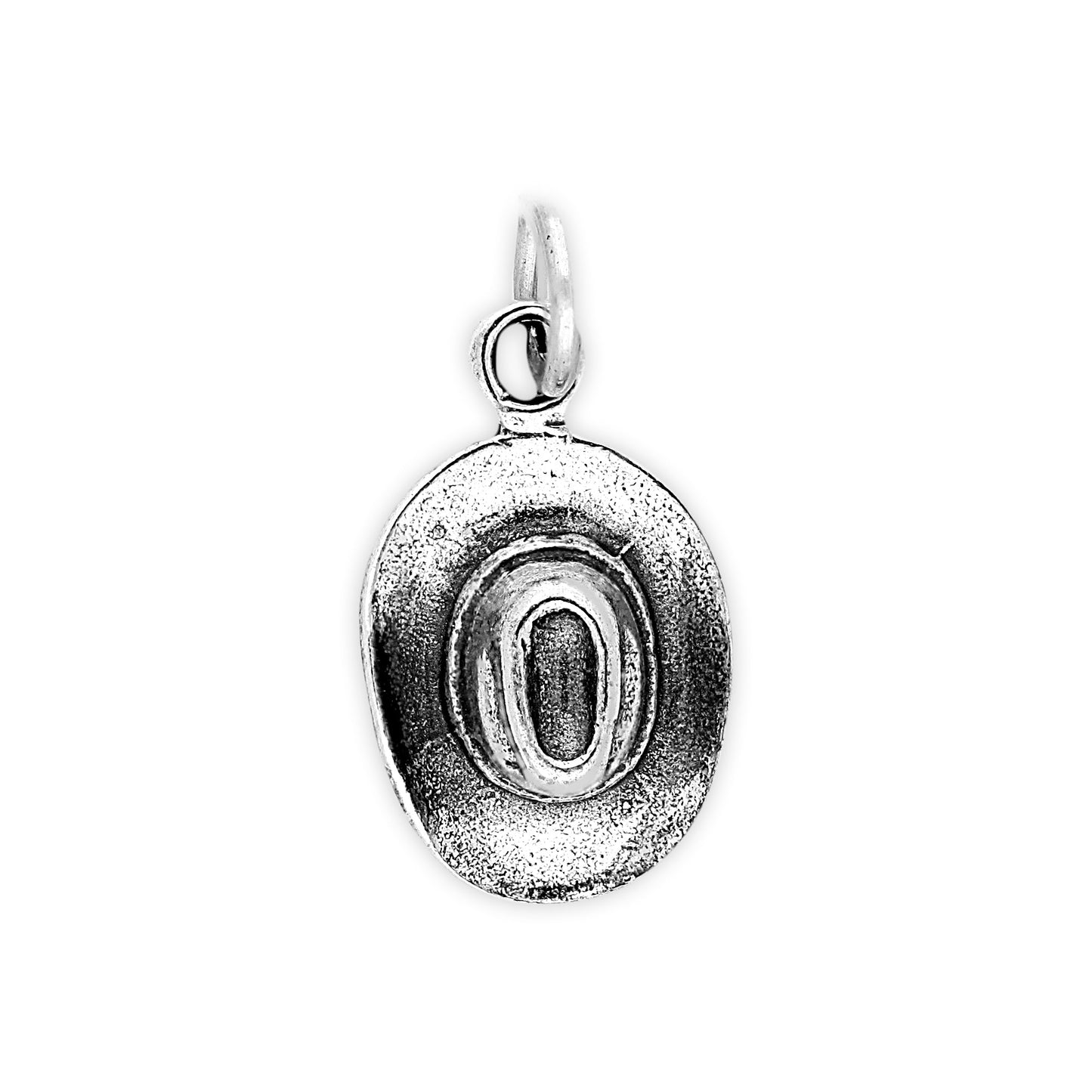 Sterling Silver Cowboy Hat Charm